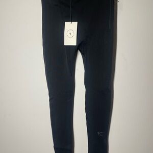 Nike x MMW High Waisted Mesh Black Leggings